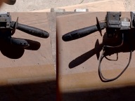 steering wheel levers and controls ring Renault Meg 8200299869