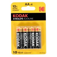 Bateria AA KODAK XTRALIFE R6 1,5V alkaliczna BLISTER 4 sztuki PALUSZEK