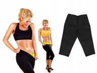 SPODENKI SPODNIE NEOPRENOWE FITNESS ODCHUDZANIE M