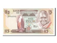 Banknot, Zambia, 5 Kwacha, 1986, UNC(65-70)