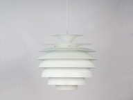 Duńska vintage lampa Barcelona proj. Bent Karlby, Lyfa, lata 70-te