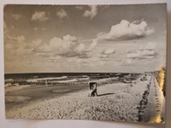 USTRONIE MORSKIE - Plaża, Fot. W. Chromiński, 1959 rok