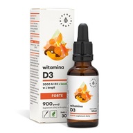 Aura Herbals Vitamín D3 Forte 2000IU 30 ml kvapky