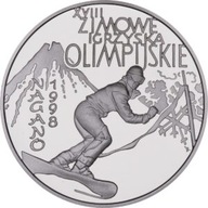 10 zł - 1998 -XVIII. Zimowe Igrzyska Olimpijskie w Nagano