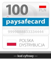 PAYSAFECARD PSC 100 zł