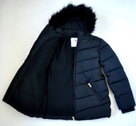 GEORGE Parka Kurtka Zimowa 140cm 9-10lat Polar