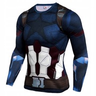 KOSZULKA KOMPRESYJNA RASHGUARD MĘSKI MMA-Marvel