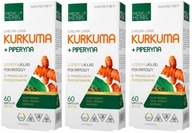 Medica Herbs Kurkuma + piperín 600mg Imunita Trávenie Podpora pečene