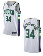 Tričko NBA Swingman Nike Antetokounmpo Bucks City Edition DB4035100 S