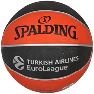 Piłka koszykowa 6 Spalding EuroLeague 6 brązowy /Spalding