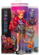 MONSTER HIGH BÁBIKA TORALEI STRIPE + PRÍSLUŠENSTVO HHK57