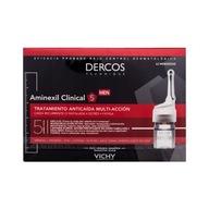 Vichy Dercos Aminexil Clinical 5 42x6 ml dla mężczyzn Preparat przeciw wypa