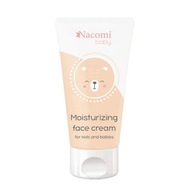 Nacomi Baby Moisturizng Face Cream hydratačný pleťový krém pre deti a