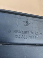 pad below TABLICE registration frame MERCEDES 124 W124 1248851023