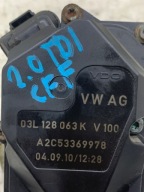 Valvola a farfalla 03L128063K AUDI A3 8P 2.0 TDI CFF 08-13