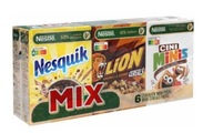 Nestle mix Mini 6 Paczek Płatków Nesquik Lion Cini Minis z Niemiec