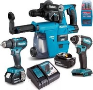 MAKITA ZESTAW COMBO 18V 2x5,0Ah +TORBA DLX3154TX1