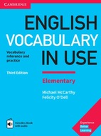 English Vocabulary in Use 3ed ELEMENTARY BOOK+KEY