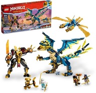 LEGO NINJAGO SMOK ŻYWIOŁU KONTRA MECH CESARZOWEJ 71796