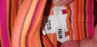 Golf kolorowy w paseczki bawełna H&M r. 86