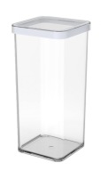 Ételtároló doboz csemege szögletes 1.5L LOFT fehér ROTHO