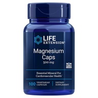 LIFE EXTENSION Magnesium Caps 500mg 100vegcaps 4 Rôzne formy horčíka