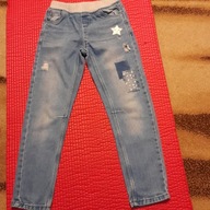 Spodnie jeans dziewczęce r.134 Cool Club