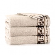 Ręcznik kąpielowy RONDO Zwoltex 100% bawełna egipska gruby 50x90 beżowy