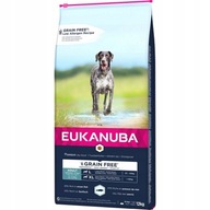 EUKANUBA Grain Free Large karma dla dorosłych psów dużych ras 12kg