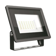 Halogénový LED reflektor V-TAC 30W studená čierna