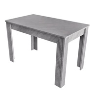 Sivý drevený jedálenský stôl 117*68*75cm