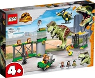 LEGO JURRASIC WORLD 76944 UCIECZKA TYRANOZAURA JUNIORS