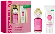 Benetton Sisterland Pink Rapsberry EDT 80ml+BL75ml