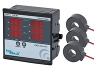 Digitálny voltmeter 100A/500VAC poradie fáz + transformátory