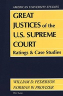 Great Justices of the U.S. Supreme Court: Ratings