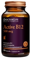 Doctor Life Active B12 Metylkobalamín 500mcg Lepší spánok Únava 60kaps.