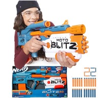 PIŠTOĽ NERF ELITE MOTOBLITZ 2w1 AUTOMATICKÁ PUŠKA A SHOTGUN