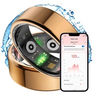 SMARTRING COLMI R02 21.3MM INTELIGENTNÝ PRSTEŇ VEĽ. 12 IP68 MONITOR SPÁNKU ZLATÝ