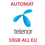 Doładowanie Telenor 10 GB UE Szwecja SE