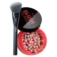 AVON Zestaw BLUSH PEARLS Róż w perełkach COOL + Pędzel 107