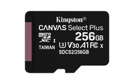 Karta pamięci z adapterem Kingston Canvas Select Plus SDCS2/256GB (256GB; C