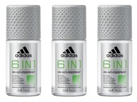 Adidas antiperspirant v guličke pre mužov 3x50 ml