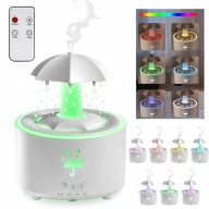 300ML-ES AROMA PÁRÁSÍTÓ TÁVIRÁNYÍTÓVAL ÉS LED FÉNNYEL A RELAXÁCIÓHOZ