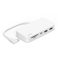 BELKIN HUB USBC CONNECT 6V1 MULTIPORT BIELY