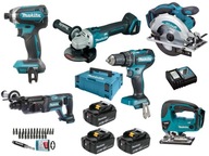 MAKITA ZESTAW COMBO 6SZT NARZĘDZI 3x5.0AH 18V BL