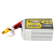 Lipol Tattu R-Line 5.0 6S 22.2V 1480mAh 150C XT60