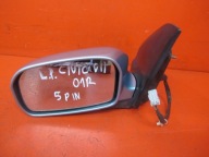 HONDA CIVIC 7 VII EU7 mirror electrics left 5 PIN G502M EUROPA