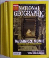 National Geographic Polska nr 1-12 z 2010 roku