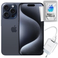 IPHONE 15 PRO 128GB ORYGINALNY NOWY WERSJA MONTAŻ FOLII GRATIS|WERSJA ESIM