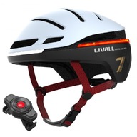 Smart Kask na Rower Livall EVO21 LED/SOS L Biały